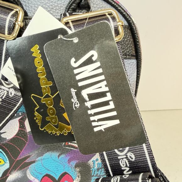 Disney Villains WandaPop 11” Vegan Leather Mini Backpack Authentic NWT main image 4